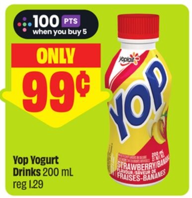 Yop Yogurt Drinks 200 mL