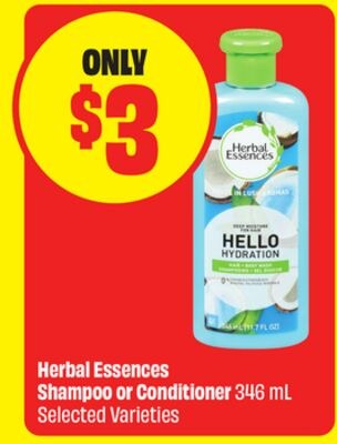 Herbal Essences Shampoo or Conditioner 346 mL S…