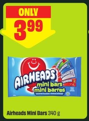 Airheads Mini Bars 340 g