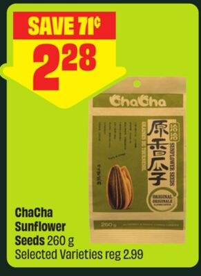 ChaCha Sunflower Seeds 260 g Selected Varieties