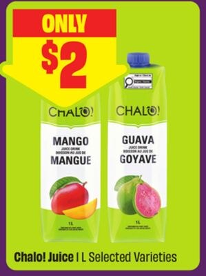 Chalo! Juice 1 L Selected Varieties