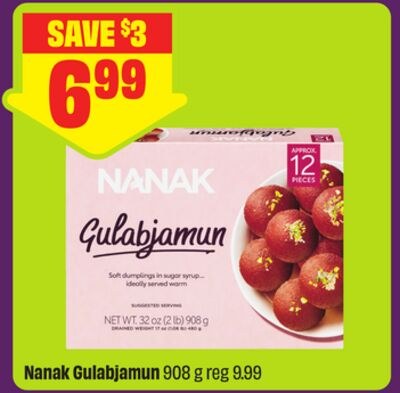 Nanak Gulabjamun 908 g