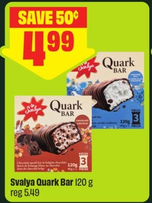 Svalya Quark Bar 120 g
