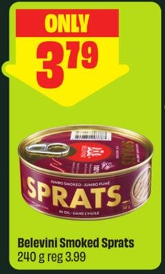 Belevini Smoked Sprats 240 g