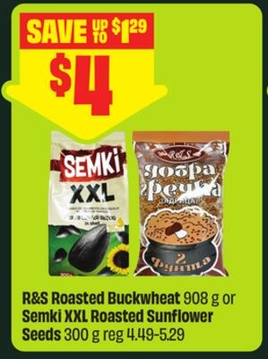 R&S Roasted Buckwheat 908 g or Semki XXL Roaste…