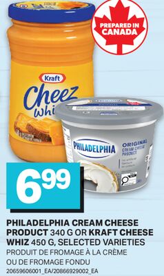 PHILADELPHIA CREAM CHEESE PRODUCT, 340 G OR KRA…