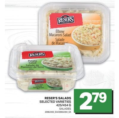 RESER'S SALADS / SALADES, 425 - 454 G