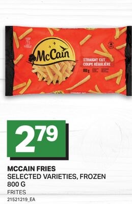 MCCAIN FRIES / FRITES, 800 G