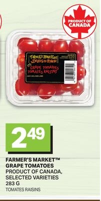 FARMER'S MARKET™ GRAPE TOMATOES / TOMATES RAISI…