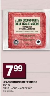 LEAN GROUND BEEF BRICK / BOEUF HACHE MAIGRE FRA…