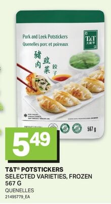T&T® POTSTICKERS / QUENELLES, 567 G