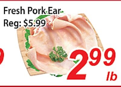 Fresh Pork Ear