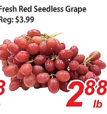 Fresh Red Seedless Grape