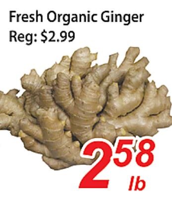 Fresh Organic Ginger