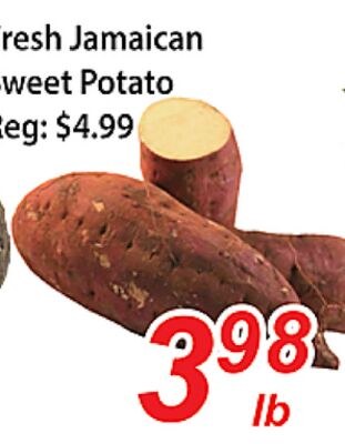 Fresh Jamaican Sweet Potato