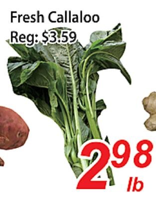 Fresh Callaloo