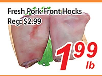 Fresh Pork Front Hocks