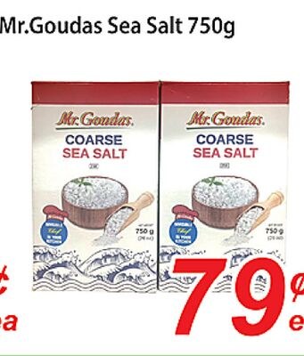 Mr.Goudas Sea Salt 750g