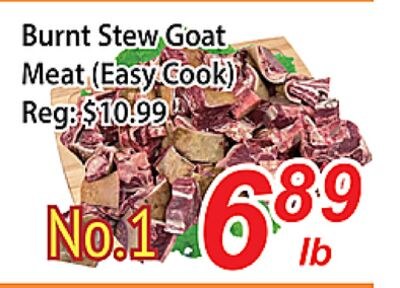 Burnt Stew Goat Meat (Easy Cook)
