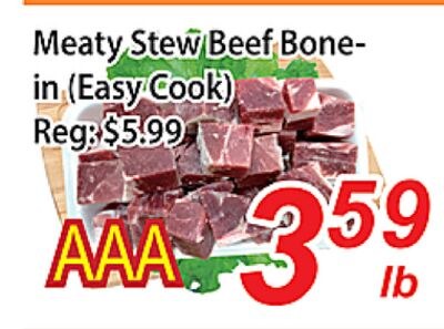 Meaty Stew Beef Bone-in (Easy Cook)