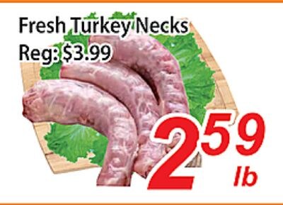Fresh Turkey Necks