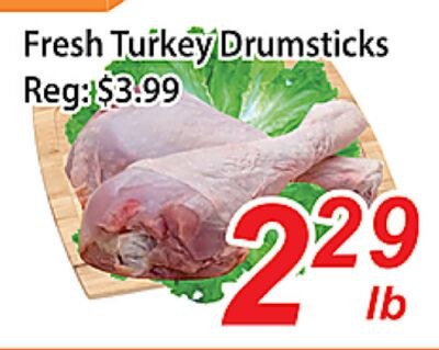 Fresh Turkey Drumsticks