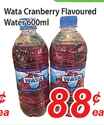 Wata Cranberry Flavoured Water