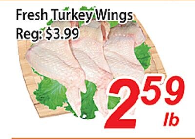 Fresh Turkey Wings