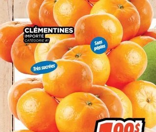 Clémentines importées