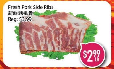 Fresh Pork Side Ribs
