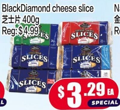 BlackDiamond cheese slice
