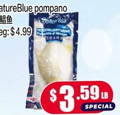 FROZEN GOLDEN POMPANO