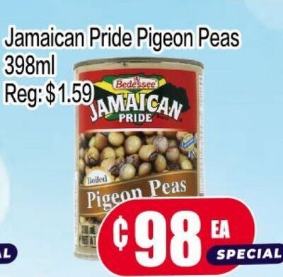 Jamaican Pride Pigeon Peas