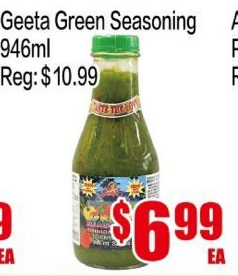 Geeta Green Seasoning