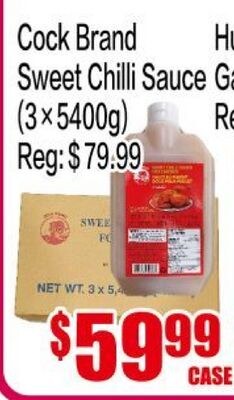 Cock Brand Sweet Chilli Sauce