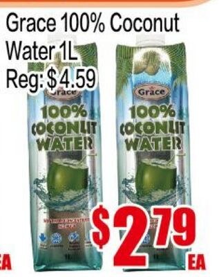 Grace 100% Coconut Water