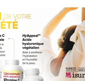 Vitamine C liposomale Entregée