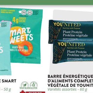 Les bonbons de Smart Sweets