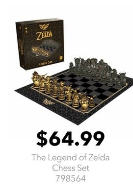 The Legend of Zelda Chess Set