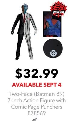 Two-Face (Batman 89) 7-Inch Action Figure with …