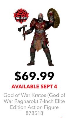 God of War Kratos (God of War Ragnarok) 7-Inch …