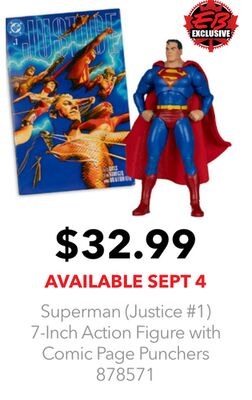 Superman (Justice #1) 7-Inch Action Figure with…