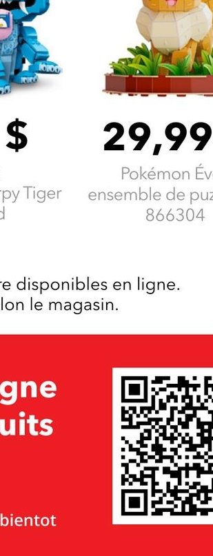 Pokémon Evoli ensemble de puzzle 4D