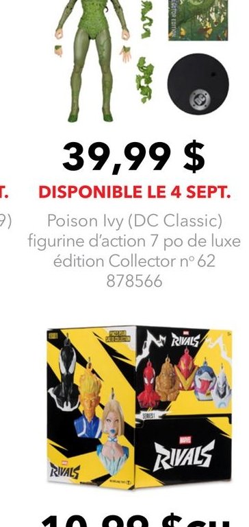 Poison Ivy (DC Classic) figurine d'action éditi…
