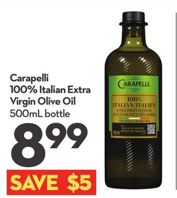 100% Italian Extra Virgin Olive Oil