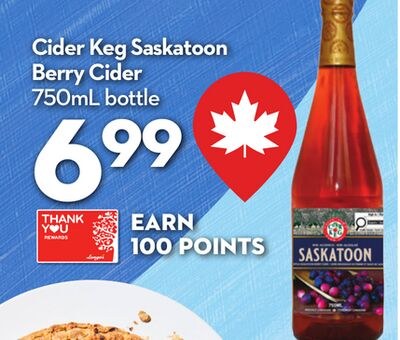 Saskatoon Berry Cider