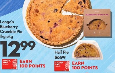 Blueberry Crumble Pie