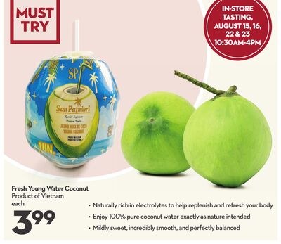 Fresh Young Water Coconut