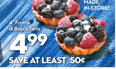 4" Frutta di Bosco Tarts