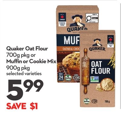 Oat Flour 700g pkg or Muffin or Cookie Mix 900g…